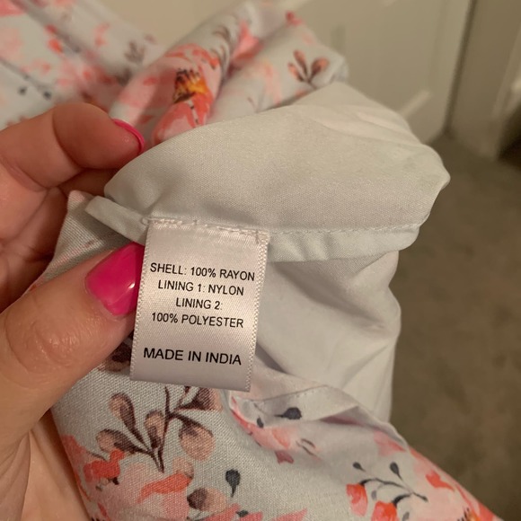 Ivy City Co. Ballerina Dress NWT Pink Blossom Size Medium Floral Spring Midi - Picture 14 of 15